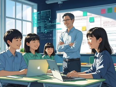 Kids with AI tools