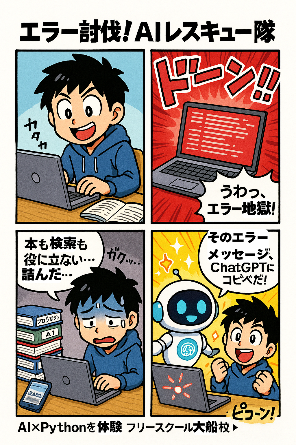 Kids with AI tools